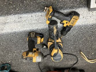 Dewalt Power Tool Lot