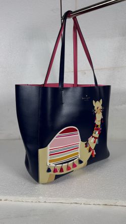 Kate Spade Camel Llama Tote Bag