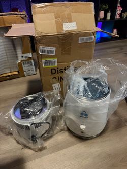 DC House Water Distillation Machine 1 Gallon- New Open box HOUSE 1-Gallon (4-Liter) Countertop Water Distiller.[1, 2]