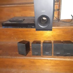 Sony DVD Player And Surround