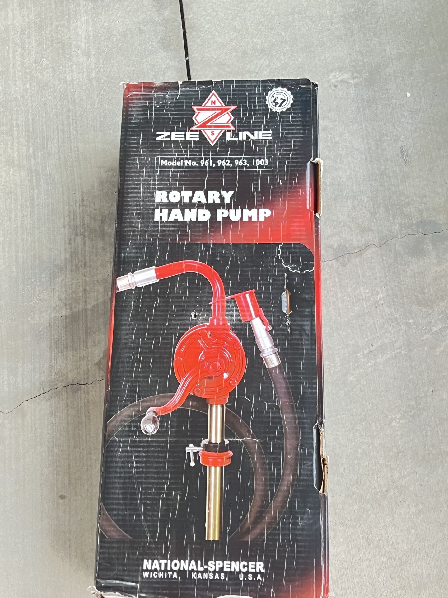 Zee Line Rotary Hand Pump Model 961 962 963 1003 15 Tp 55 Gallon Drums