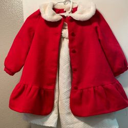 Red Holiday Toddler Dress