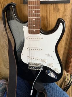 Stratocaster style guitar in mint condition