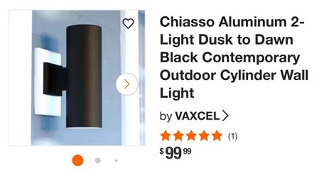 3 exterior lights new unopened