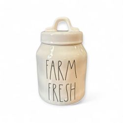 Rae Dunn Farm Fresh Farmhouse Canister Cookie Jar