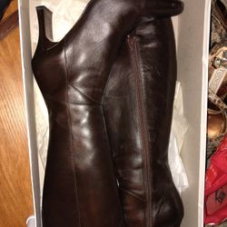 Vaneli Knee High Heel Boots