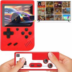 Retro Handheld Game Console, Portable Gaming System with 500+ Classic Games, 3.0" Screen, Built-in 1020mAh Rechargeable Battery, Two-Player Mode, Idea