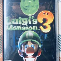 Luigi's Mansion 3  Nintendo Switch Great Condition Game Is Tested Fast Shipping