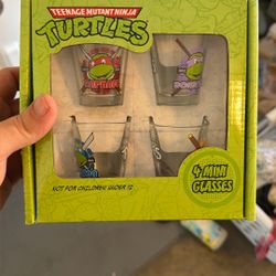 TMNT Shot Glass Set
