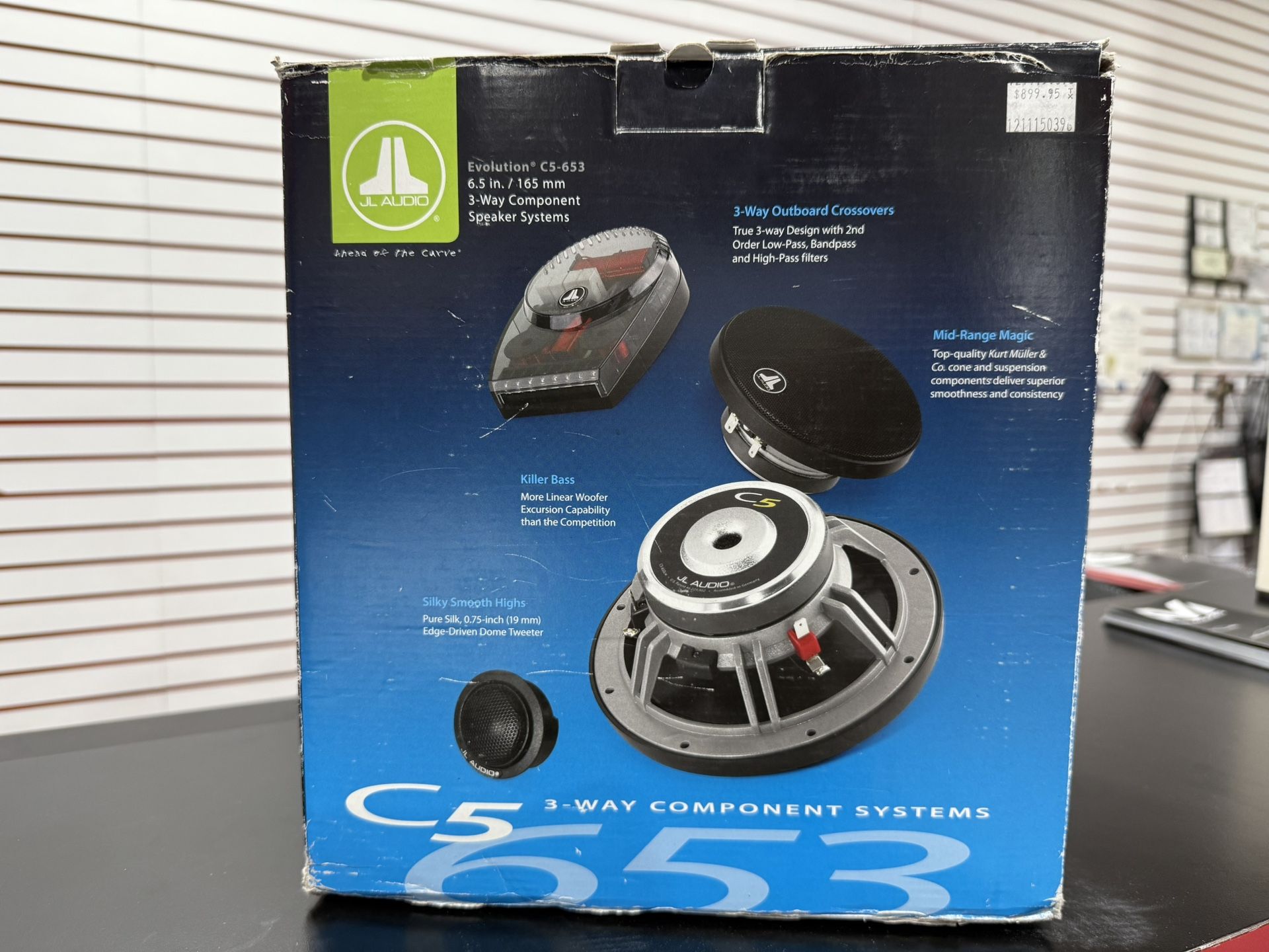 JL Audio Evolution C5 653 inch 165 mm Way Component - Main Image