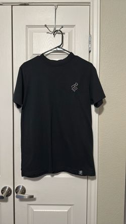 Black Graphic Logo Crew Neck T-Shirt