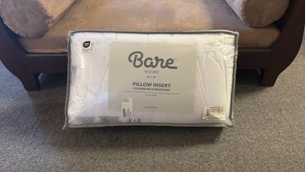 Bare Home 18x18 Microfiber Pillow Insert