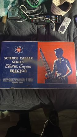 Science career series, electrical engine, erector