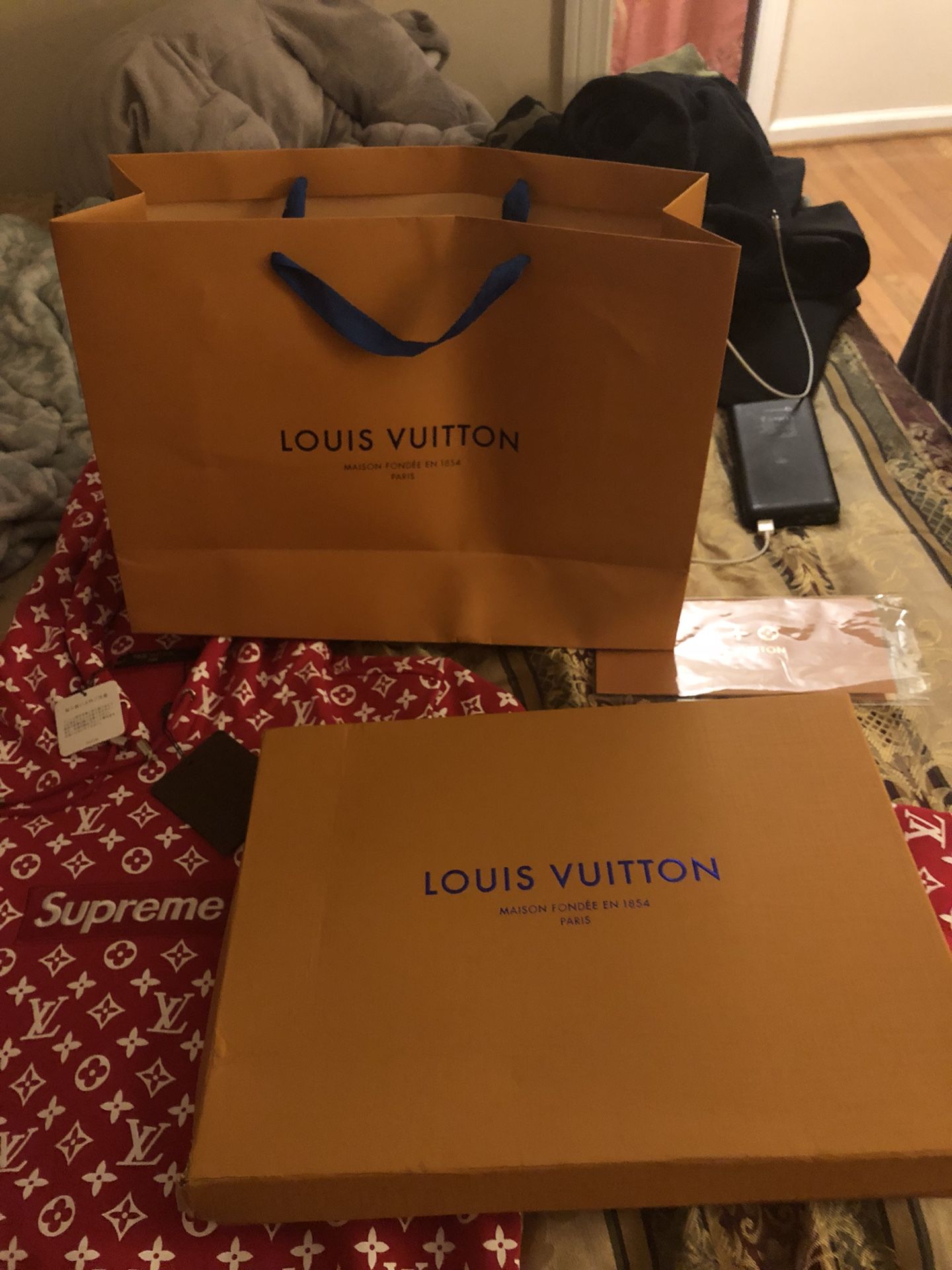 Supreme Louis Vuitton sweat suit for Sale in Akron, OH - OfferUp