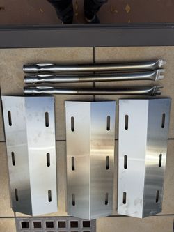 BBQ Parts. Burner Tubes. Heat Plate Tents. 