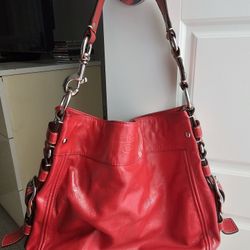 Coach Patent Leather Tote Bag