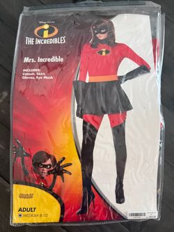 Women’s incredibles costume size medium 8/10