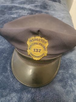 San Francisco Municipal Railway Hat Vintage