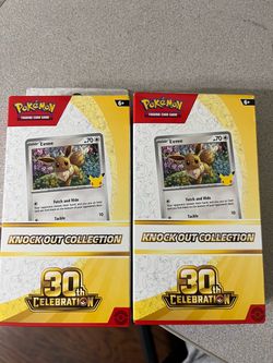 Pokémon TCG Knock Out Collection 30th Celebration x2