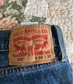 Mens Levi's 550 Jeans