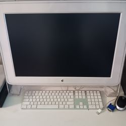 Apple Computer With  Monitor 