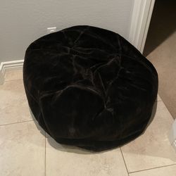 Super Soft Plushy Bean Bag Dark Brown