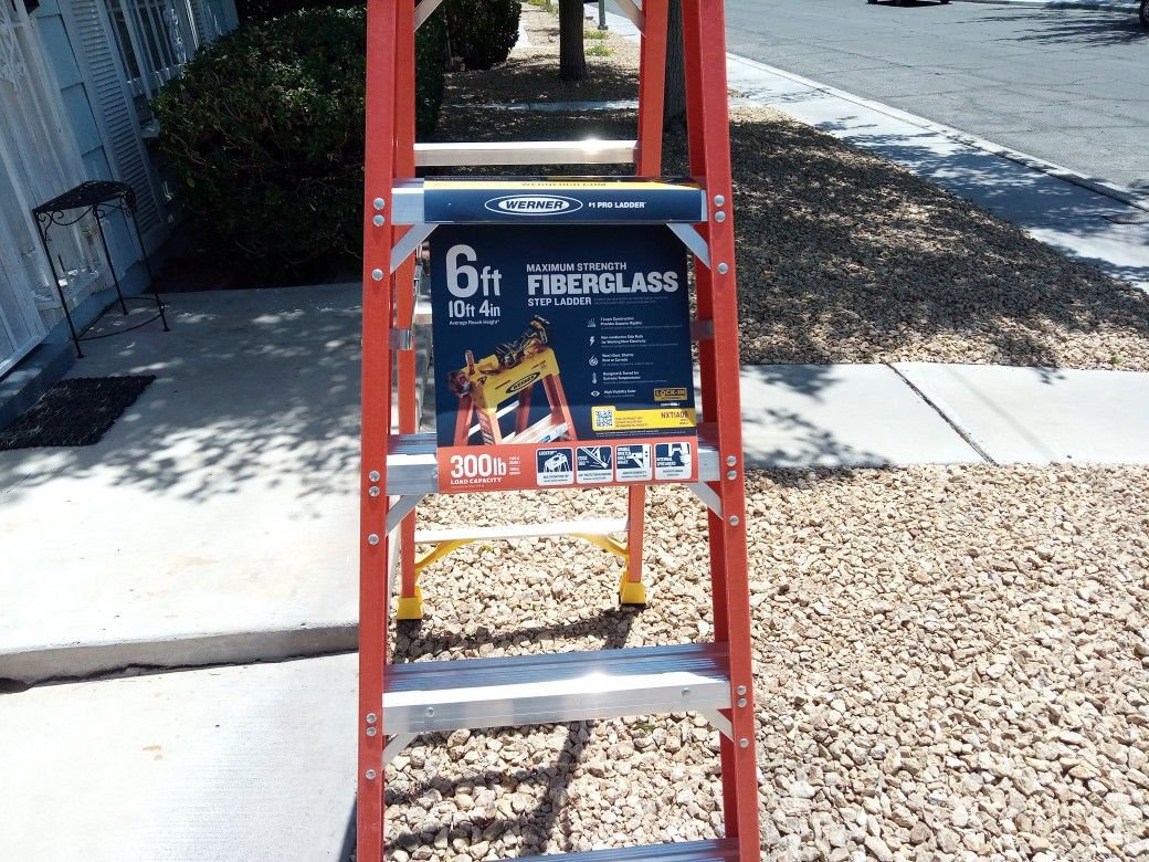 Werner 6 foot Ladder 300 lb.