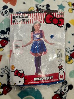 HELLO KITTY GIRLS COSTUME SIZE SMALL 6