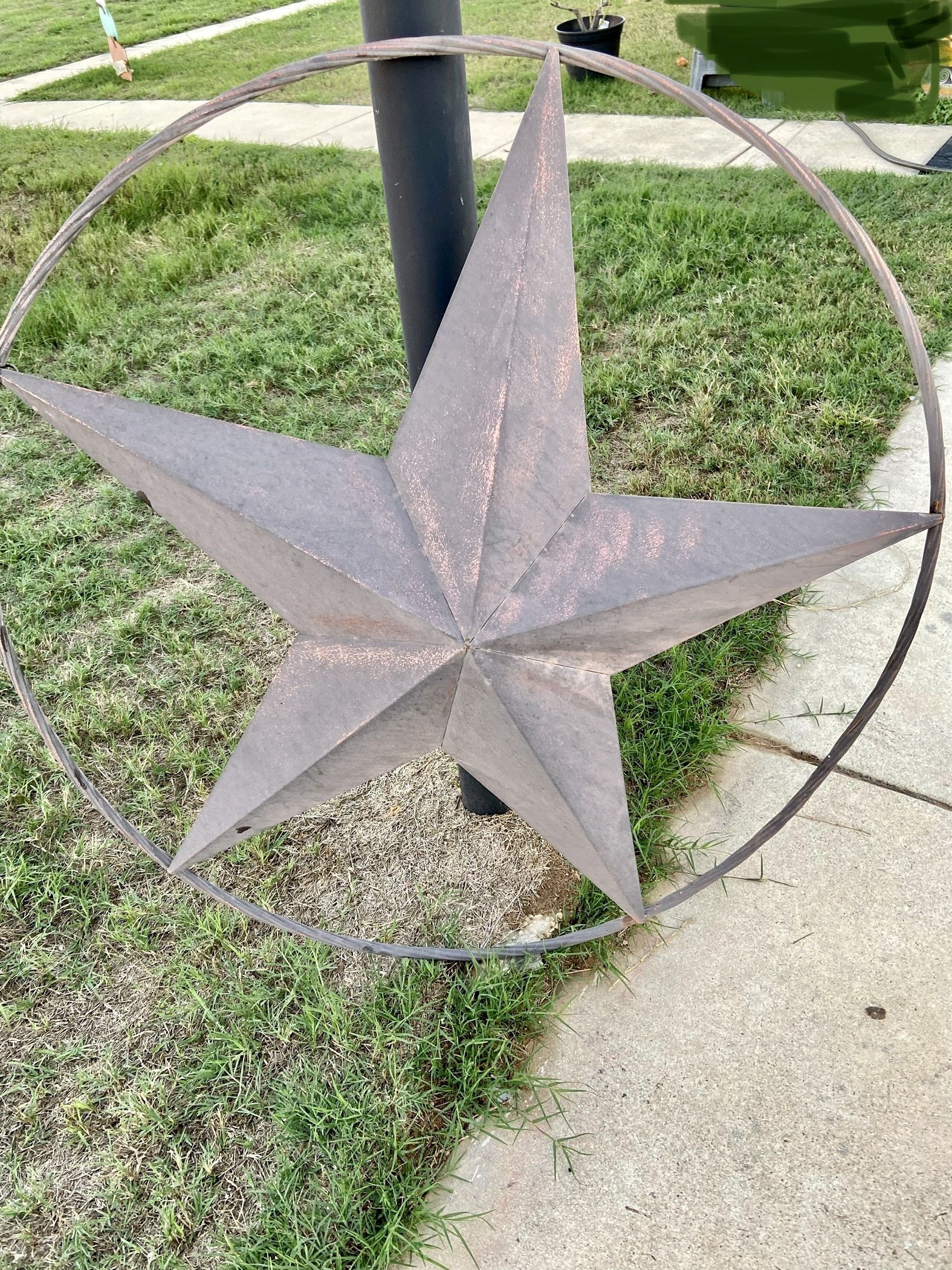 Outdoor Metal Texas Star