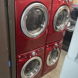 Lg Steam Washer And Dryer Set (Energy Star)