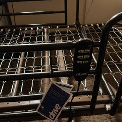 Ready For Your Mattress ! Twin Electric Hospital Bed