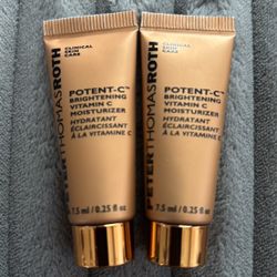 NEW PETER THOMAS ROTH POTENT-C BRIGHTENING VITAMIN C MOISTURIZER $5 Each!