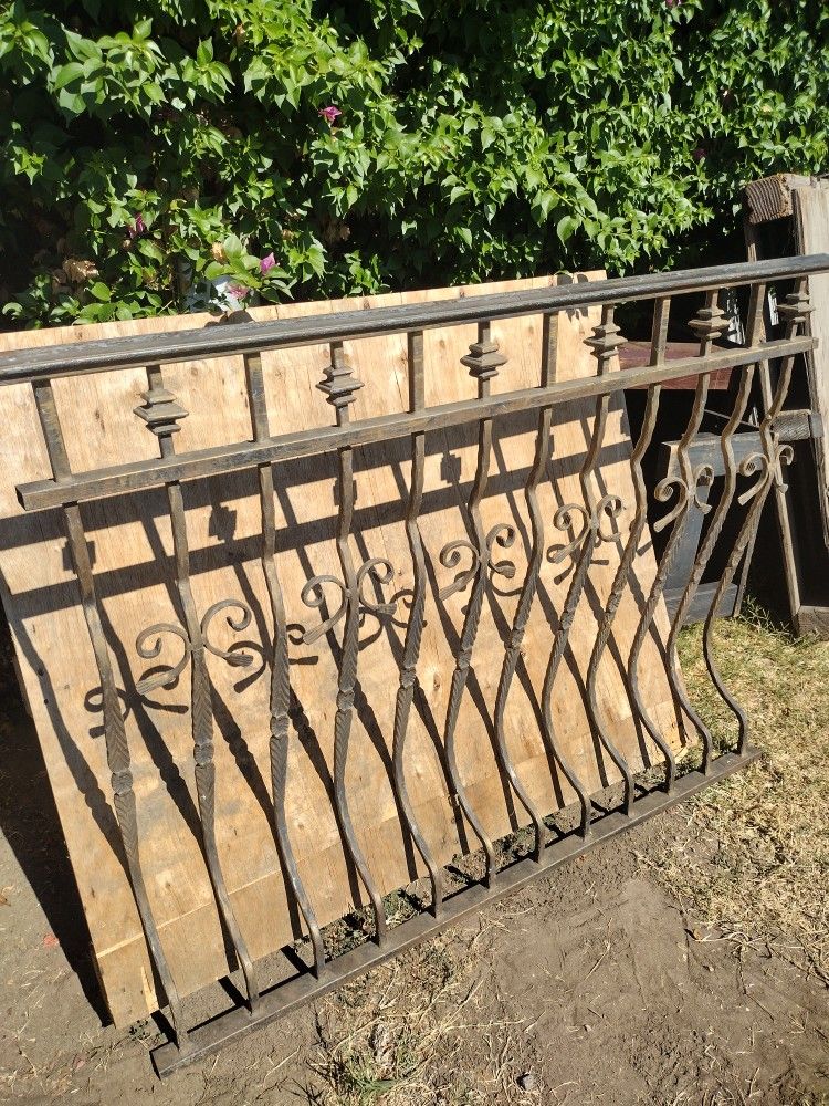 Vintage Wrought Iron Railing