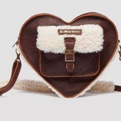 Dr. Martens Brown Heart Bag (New)
