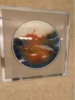 Framed Artist's Proof – "A Cool Summer Memory VIII" – Abstract Limited Edition