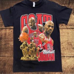 🔥 Michael Jordan GOAT Tee – Brand New (L) 🔥
