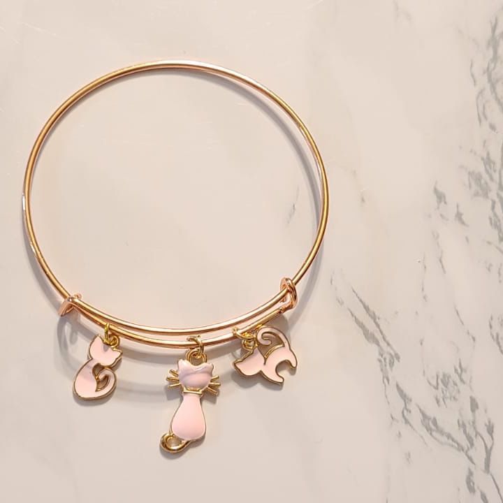 Women’s Charm Bracelet Bangle Car Lovers Handmade