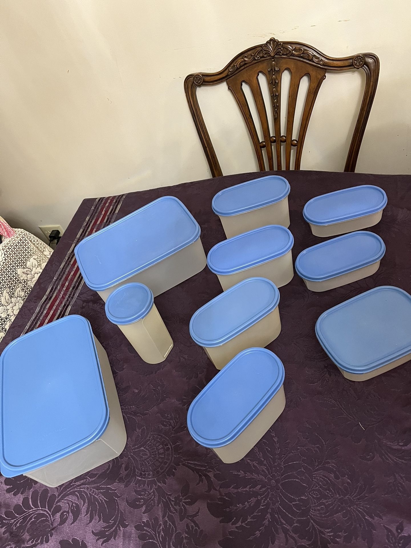 Set Of Tupperware Containers