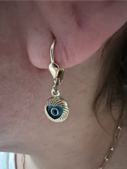 For Wedding 14K Solid Gold Earrings