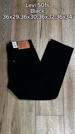 Levi 501s Black