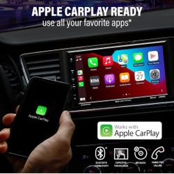 BOSS Audio BV800ACP Digital Multimedia Receiver AppleCarPlay Android AutoBluetooth