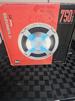 Two Dual 12" Subwoofers