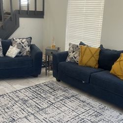 Blue Couches 
