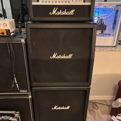 Matching Marshall Carbon Fiber Full Stack And Head