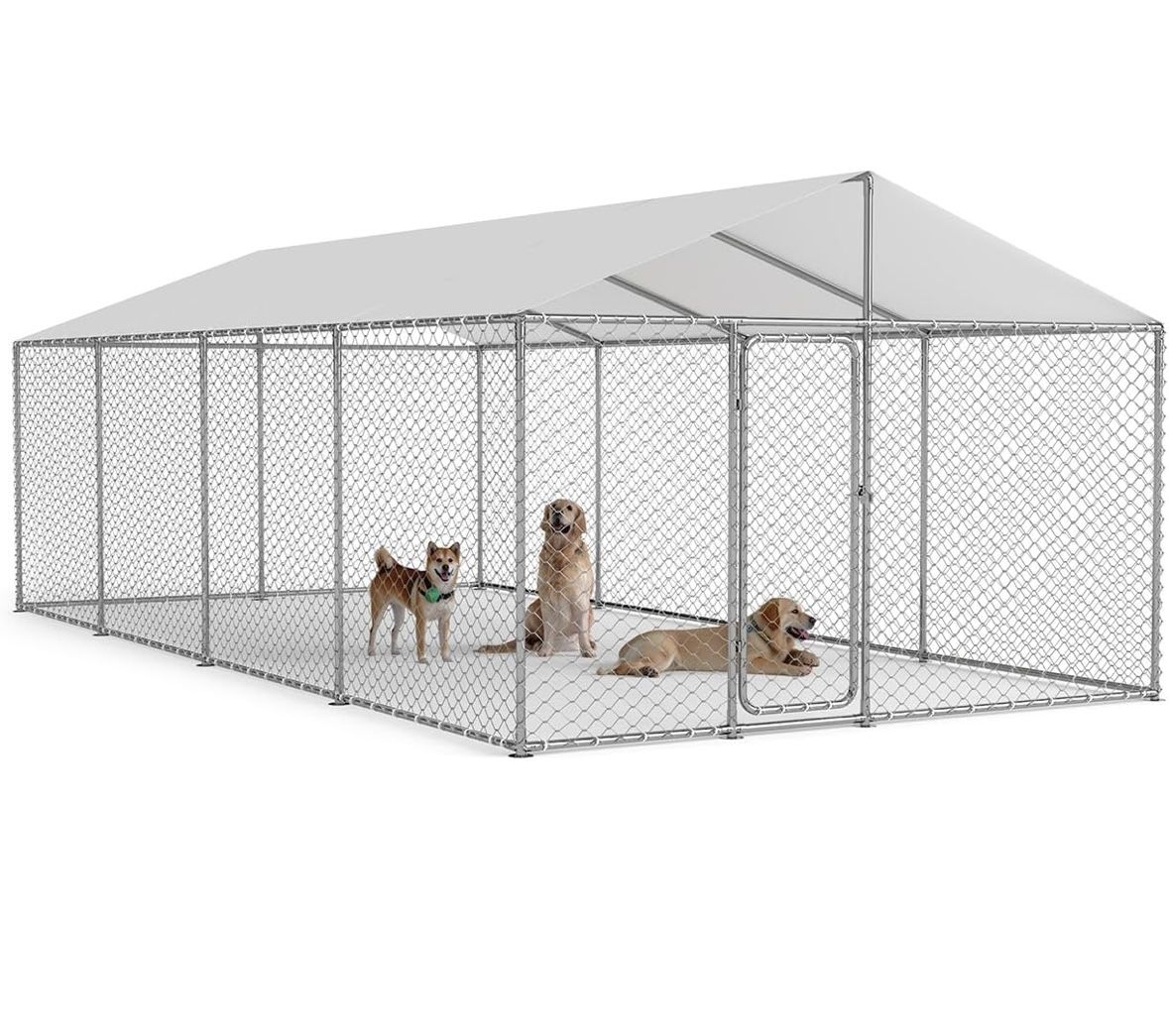20’x10’ Covered Dog Pen