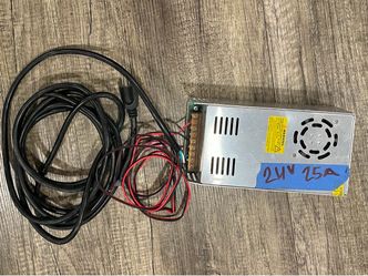 Meishile Power Supply S-600-24 with Power Cord