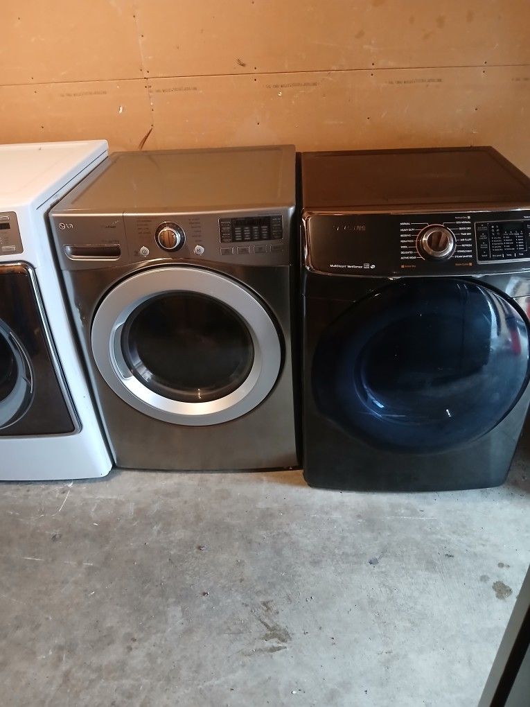 LG Washer And Electric Dryer