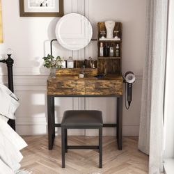 Wood Vanity 