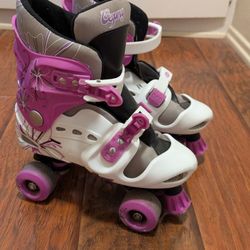 Kids Roller Skates Adjustable Size 1 To 4