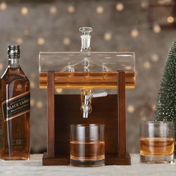 Ship In A Bottle Whiskey Decanter